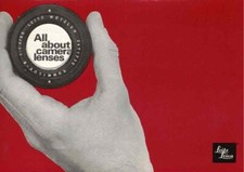LEITZ LEICA PROMOTIONAL BROCHURE 'ALL ABOUT CAMERA LENSES' 1973 BR7062 