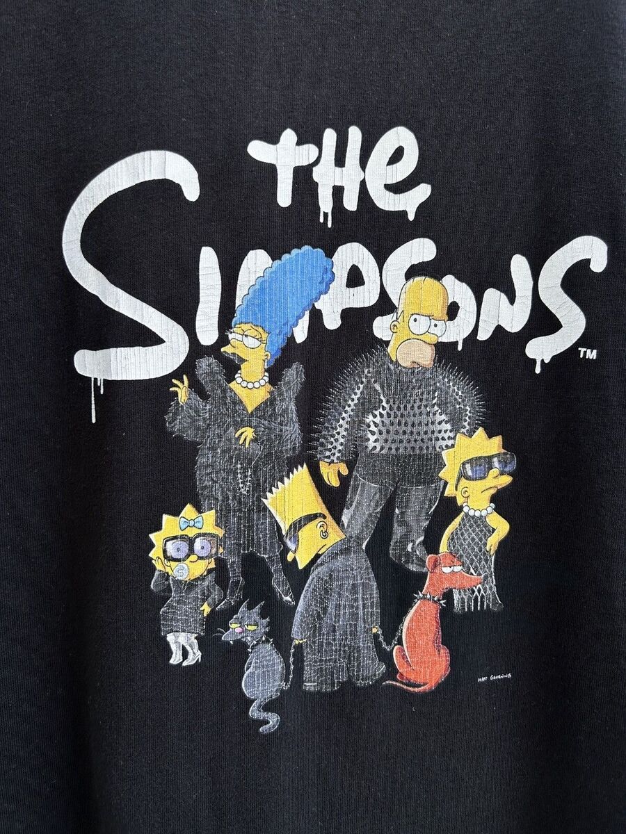 Balenciaga x The Simpsons 2021 Short Sleeve T-Shirt Black Balenciaga x The Simpsons 2021 Short Sleeve T-Shirt Black