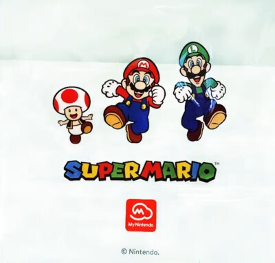 マリオ Nintendo Super Mario Clear Stadium Tote Bag Waterproof Luigi Toad