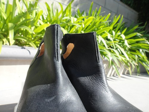OluKai LEHUA, Antiqued Full Grain Leather Ankle Boot Bootie, Black US7 SOLD OUT - Picture 9 of 12