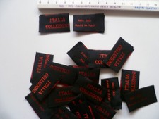 Etichette Da Cucire Personalizzate Con Nome - 36 Pezzi Per Vestiti, Grembiuli E Bavaglini - Cotone Ipoallergenico - Foto 3