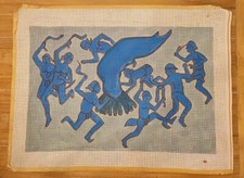 Native American Vintage Needlepoint Canvas
