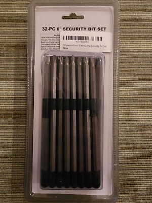 Cal Hawk Tools Sicherheits-Bits Set – 100 Teile, S2-Material, Sandgestrahlt | Für Heimwerker & Profis