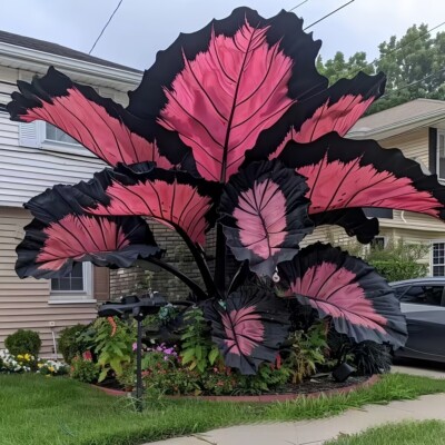 100 Stück Caladium Blumen Samen seltene Farbe Staude Garten Freiluft Bonsai