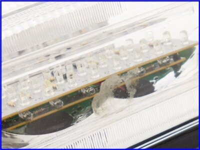 6x06QM66 KAWASAKI 2003 ZRX1200R LED clear tail lamp ZRX1100