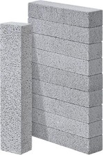 10 Pack Pumice Stone for Toilet Cleaning Bowl Stick,Powerfully Cleans Hard Water