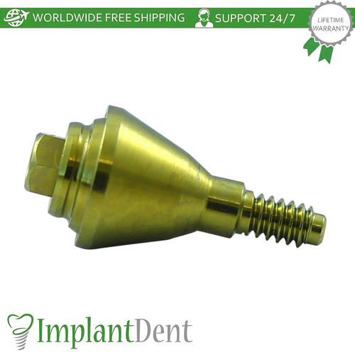 Straight Multi Unit 1.4 Prosthetic Slim Platform Titanium Sleeve Int Hex - Picture 9 of 18