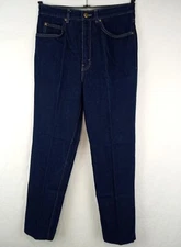 KID INTERNATIONAL  Vintage   Jeans Women Royal  blue  denim  Pants 30 x 35
