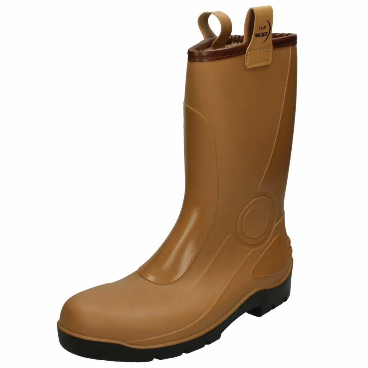Fleece lined rigger boots discount
