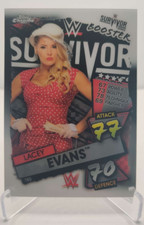 2021 WWE Topps Chrome Slam Attax #165 Lacey Evans  Booster Wrestling Card
