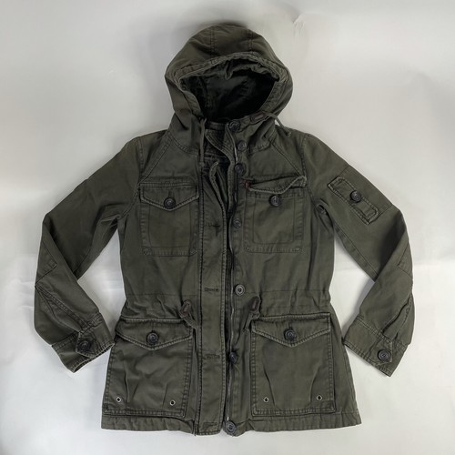 Levi's Jacket XS Olive Green Womens 