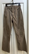 Vintage 80s SZ 33 Levi  s 517 1523 Tan Bootcut Corduroy Pants Talon No Flaws
