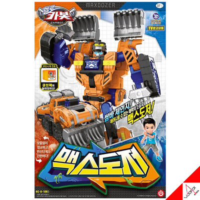 Hello Carbot Samba MAXDOZER Bulldozer Transformer Robot Kids Toy