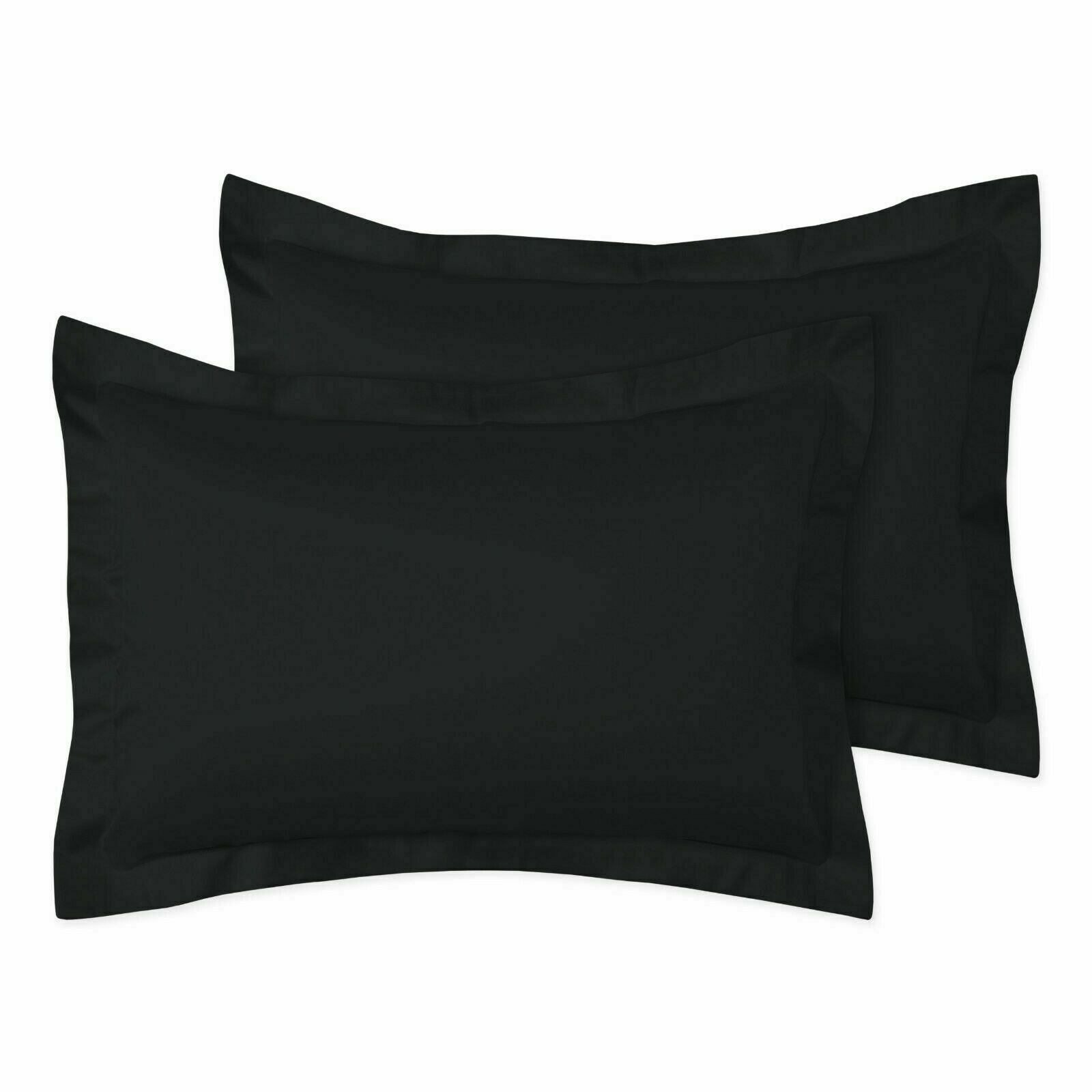 2x Oxford Pillowcase Cover Super Soft 100 Poly Cotton for bedroom