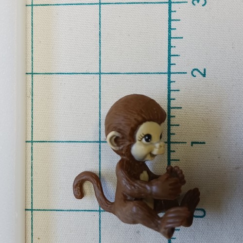 Barbie Pet Monkey I can Be A Zoo Keeper Mattel Mini Figure Replacement - Picture 7 of 8