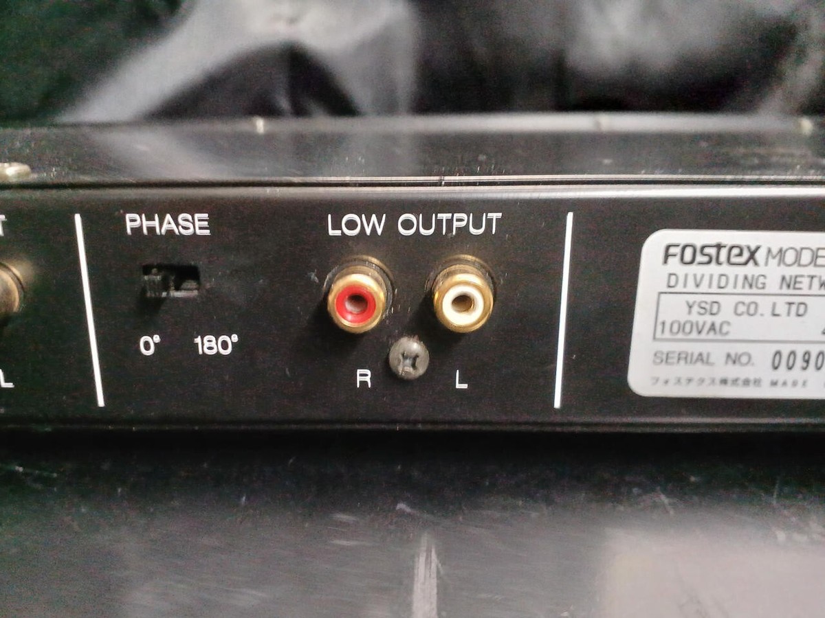 Fostex EN3000 Compatible with 2Way and 3Way Dividing Network Fostex EN3000 Compatible with 2Way and 3Way Dividing Network