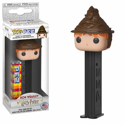 Funko POP! PEZ Dispenser - Harry Potter S1 - RON WEASLEY (Sorting Hat) - New