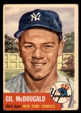 1953 TOPPS BASEBALL 3-218 LOW GRADE, U-PICK , WRITING ON THE BACKS FILLERS!!