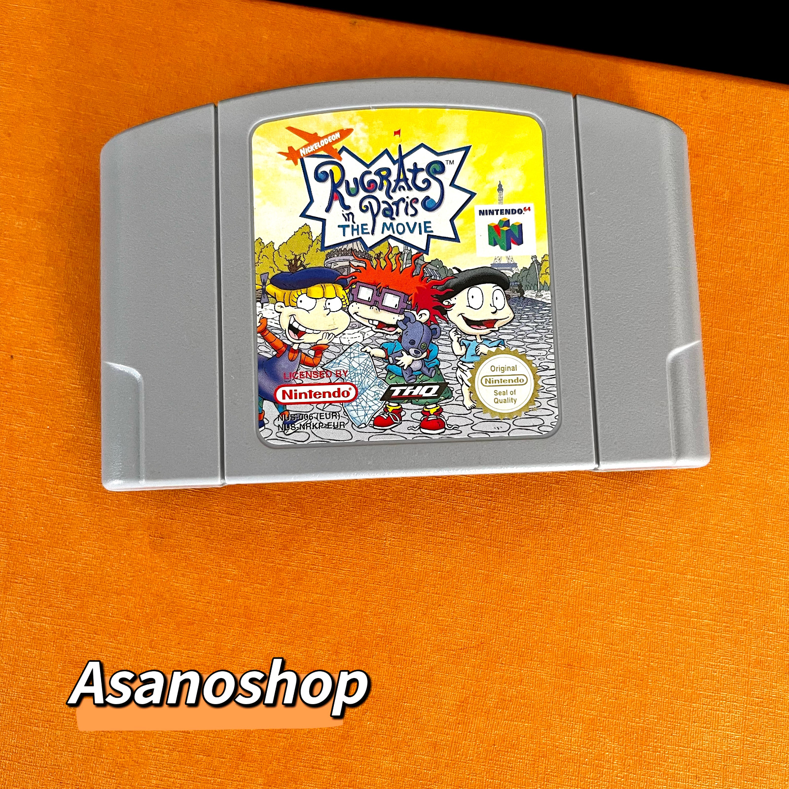 Rugrats In Paris The Movie Les Razmoket À Paris Le Film Nintendo 64 (N64) -EUR