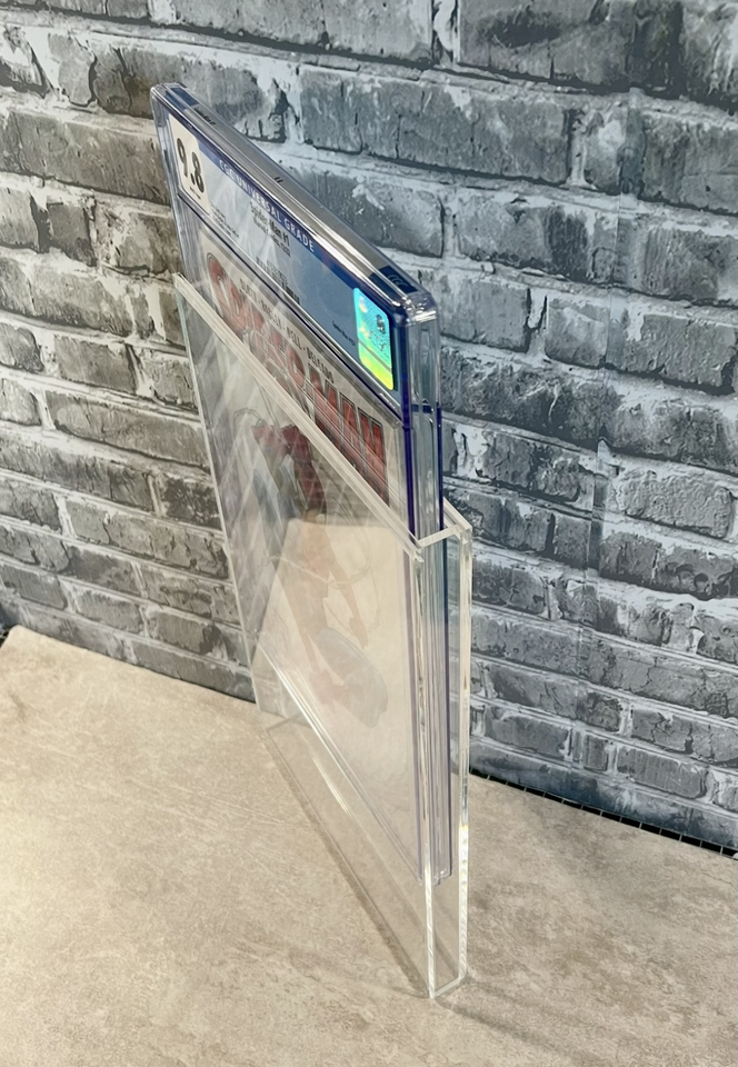 CRYSTAL CLEAR ACRYLIC CASE DISPLAY HOLDER FOR CGC COMICS- PROTECTS AND ...