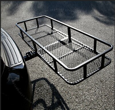 Tow Bar Trailer Hitch Storage Basket Black Box PRO Slide-out Hitch