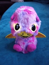 Hatchimals Baby Dragon Pink. In working condition eyes light up and it talks