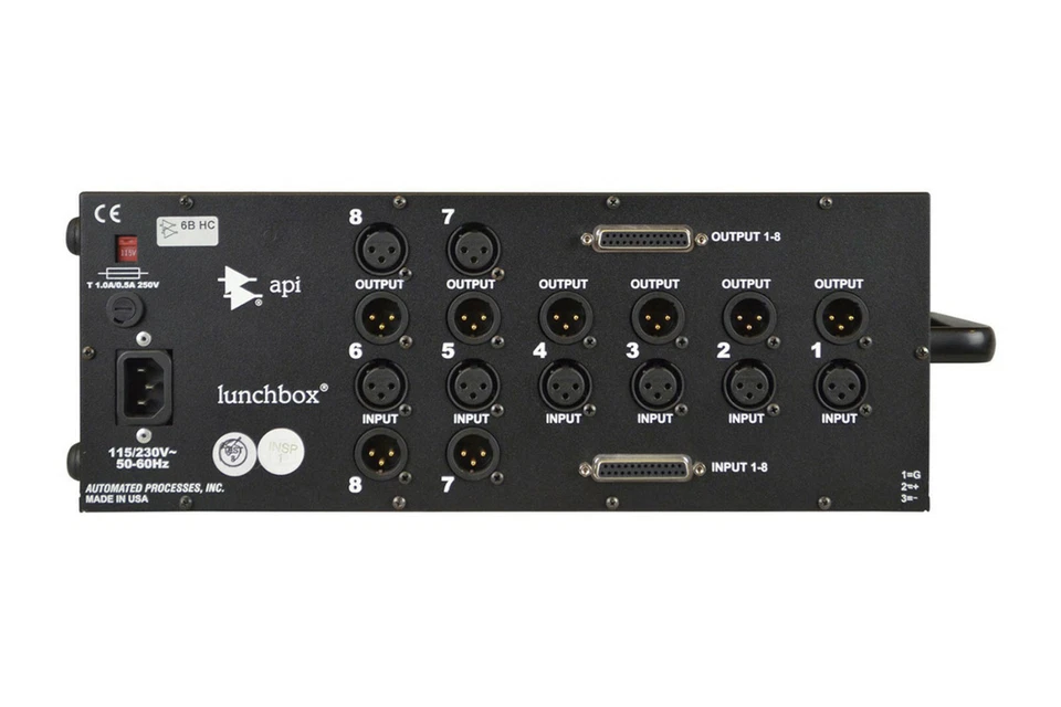 API Audio 6 Slot High Current Lunchbox | 500-Series Chassis | Pro Audio LA - Image 3 of 3