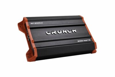Crunch GP-2000.4 Ground Pounder 2000W Class A/B 4-Channel Car Amplifier