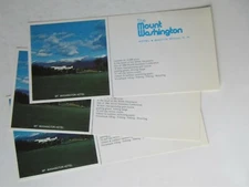 lot of 3 The Mount Washington Hotel oversized postcards Bretton Woods , NH 