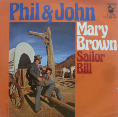 7'' 1976 KULT IN VG+++ ! PHIL & JOHN : Mary Brown