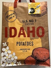 Trader Joe's IDAHO ECO Regional Reusable Shopping Tote Bag - Collect 'em All!