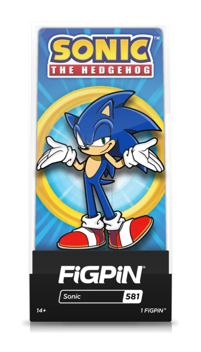 Sonic The Hedgehog Knuckles Enamel Pin | Official Sonic Series Collectible