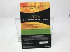 2 Month Free Trial - Microsoft Xbox Live OG - New Unredeemed RARE - RARE
