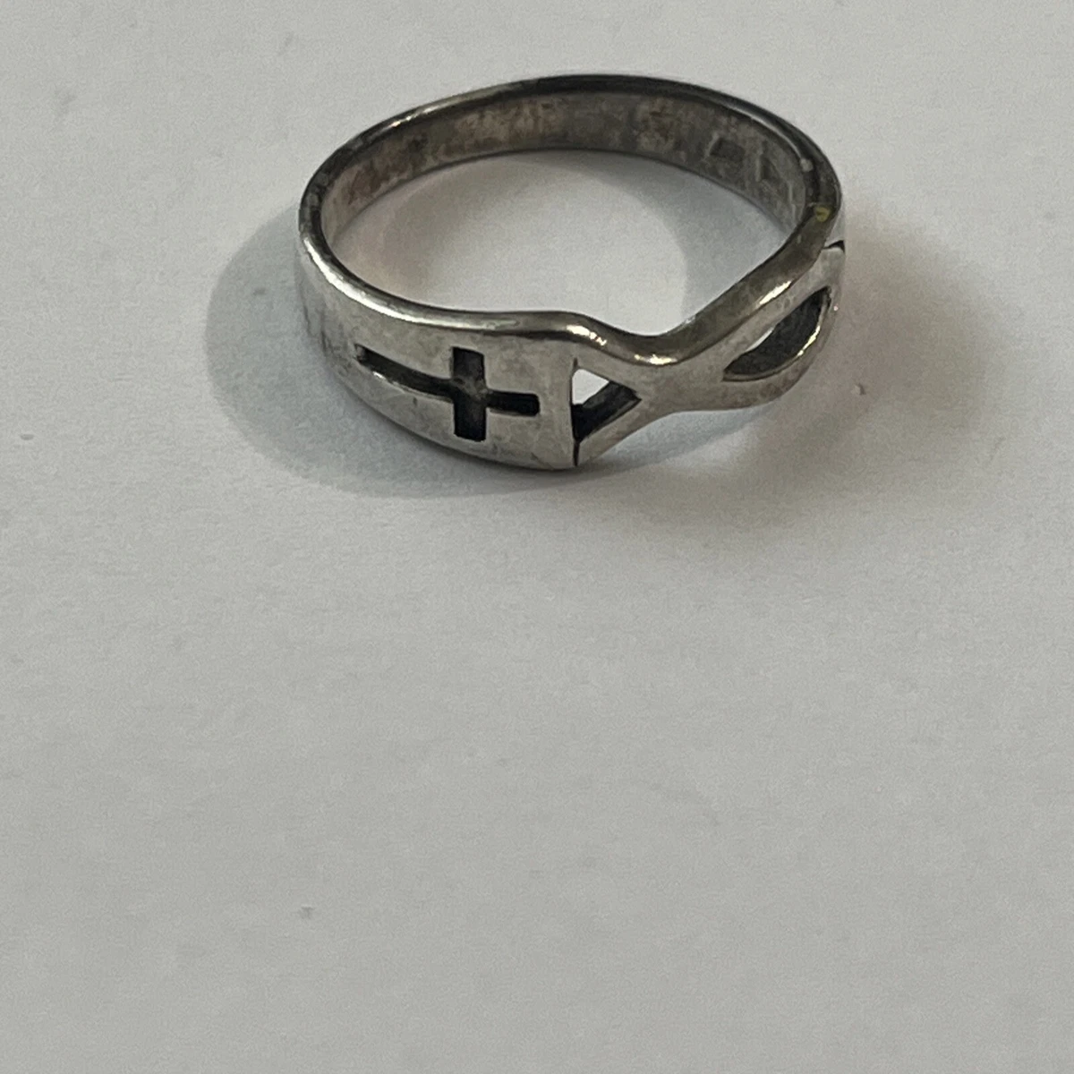 Vintage Ring MARKED PSCL 925 STERLING SILVER size 5.75. Q