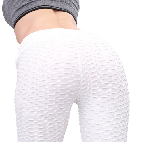 Womens Yoga Leggings Push Up Sport Fitness Anti Cellulite Pants Tik Tok Leggings - Picture 12 of 25