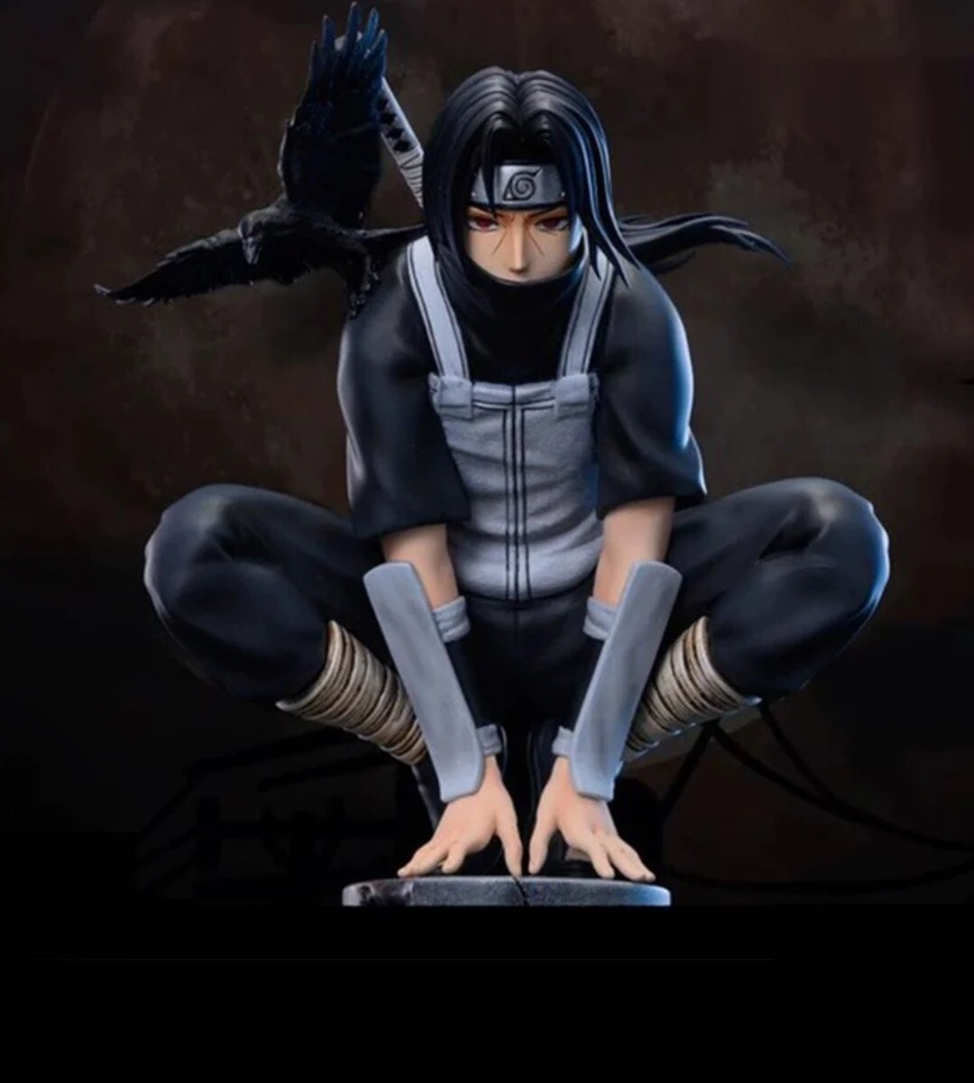 Action Figure Uchiha Itachi Anbu Naruto Tsukuyomi Sharingan Giocattolo Regalo