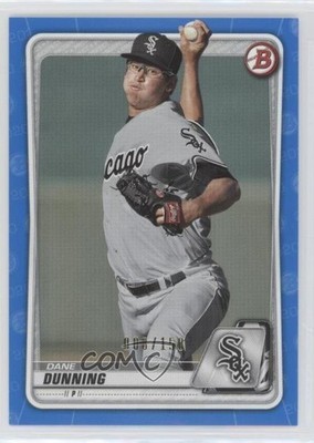 2020 Bowman Prospects Blue 8/150 Dane Dunning #BP-92 00e1