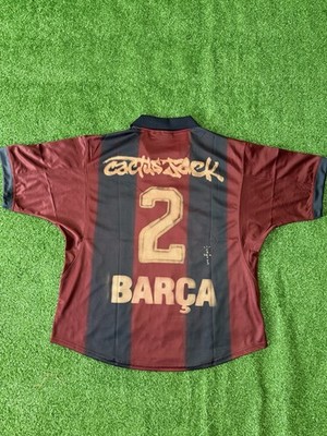 Nike FC Barcelona x Cactus Jack Retro 2000/01 Home Skeleton Jersey