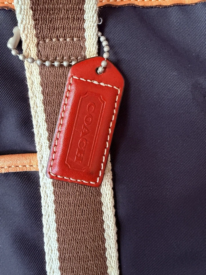 COACH Editors Field 托特包 A3K-5095 - 超级罕见限量版,可扩展! 复古 — 第 3/4 张图片