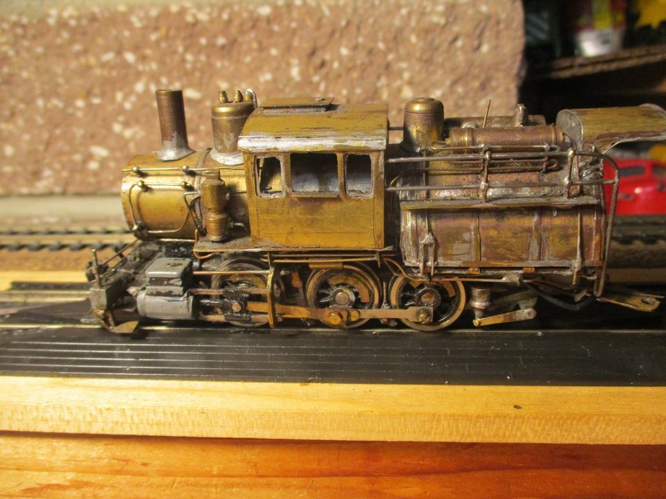 BRASS STEAM ENGINE NOT RUNNING NO BOX UNBRANDED HO 50 YEARS OLD | eBay