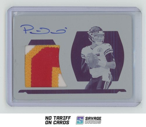 2021 Panini National Treasures Colossal Auto Patch Patrick Mahomes II 1/1 #CO-PM