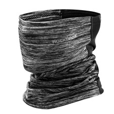 ROCKBROS Neck Gaiter, Winter Face Cover Windproof Large, Fine Grey