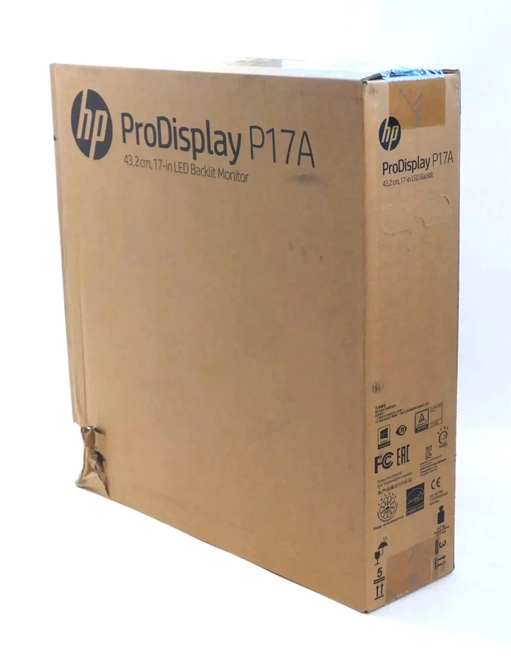 HP ProDisplay P17A 17-inch LED Backlit Monitor - Image 4 of 4