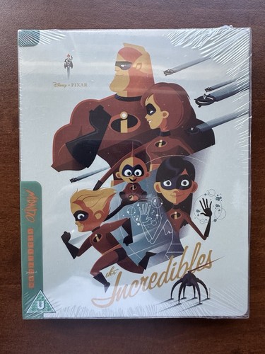 THE INCREDIBLES (MONDO Blu-ray Steelbook) - RARE - Imagen 2 de 4