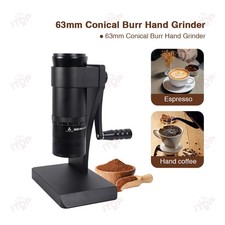 Manual Coffee Grinder 63mm Burr Grinder SOE Espresso Hand Crank Grinding Machine