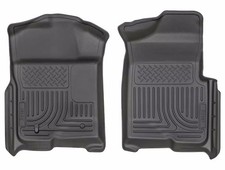 Husky Weatherbeater Front Floor Liners 2pc Fits 2009-2014 Ford F150 Black