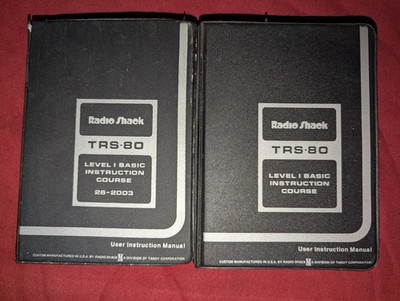 Radio Shack TRS-80 Level I Grundanleitung TAPE Kursmodell 1 TEIL 1&2