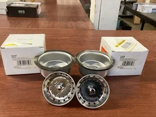 Lot Of 2 NEW Moen 22036 Stainless 3-1/2" Basket Strainer w/Drain Assembly B217