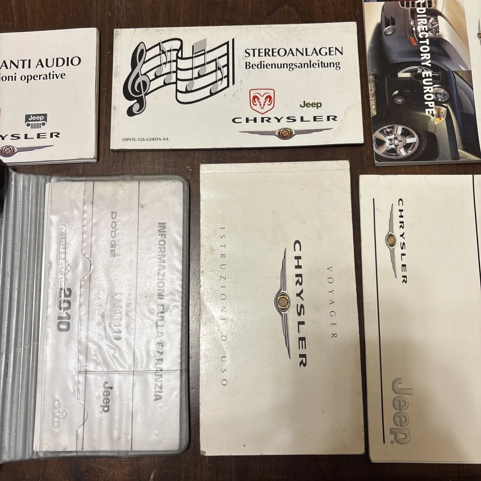 Chrysler Voyager 2010 Uso E Manutenzione - Immagine 3 di 4