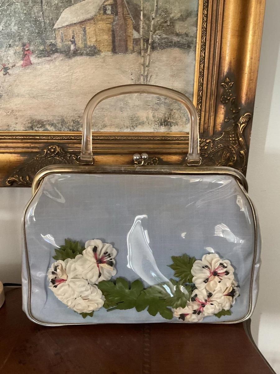 Clear Plastic 1950s Vintage Bags, Handbags & Cases for sale | eBay
